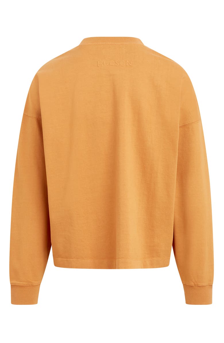 Hudson Jeans Brandon Oversize Long Sleeve T-Shirt, Alternate, color, 