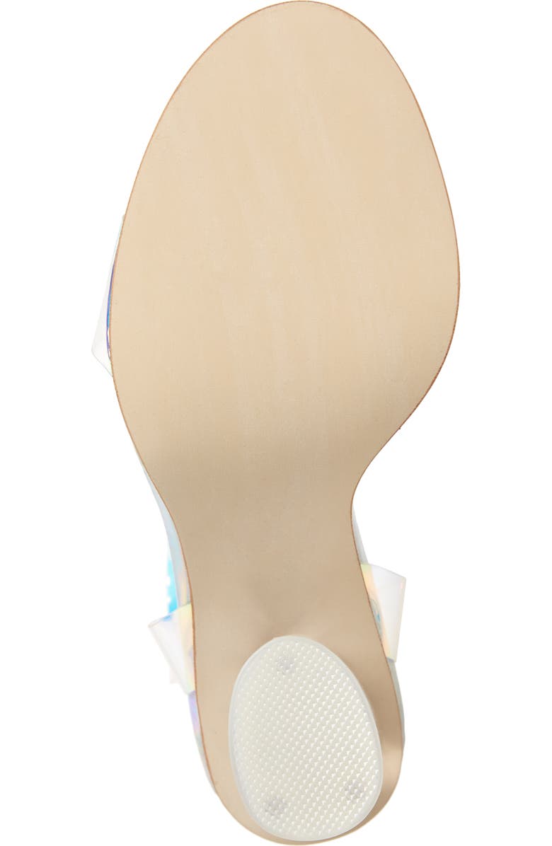 Jeffrey Campbell Clear Heel Sandal, Alternate, color,