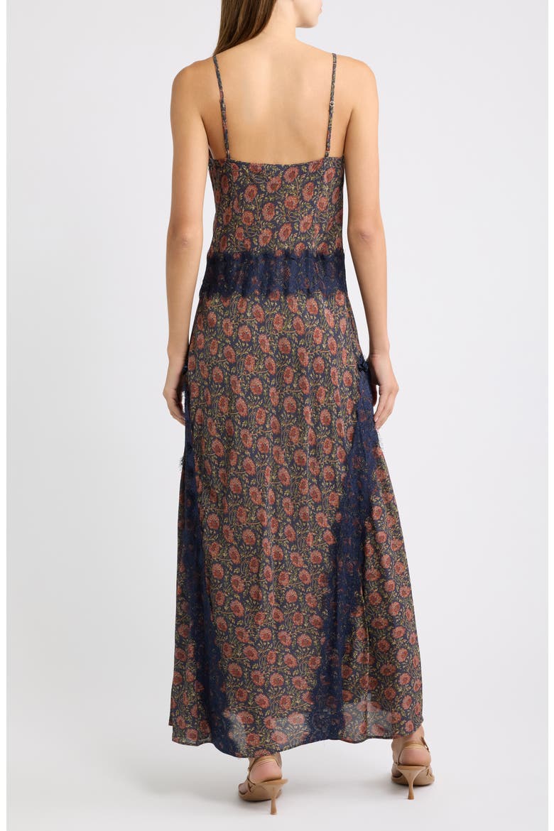 Francesca Lace Trim Slipdress, Alternate, color, CHRYSANTHEMUM CHINTZ