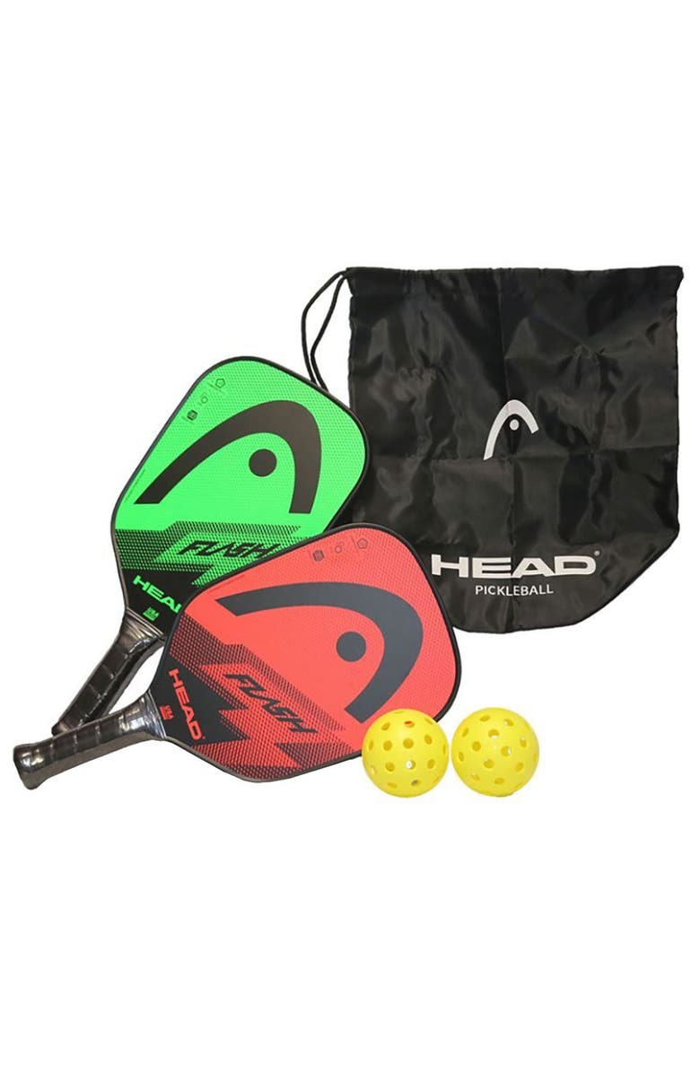 HEAD Flash Pickleball Pack 2-Player, Main, color, Red/Green