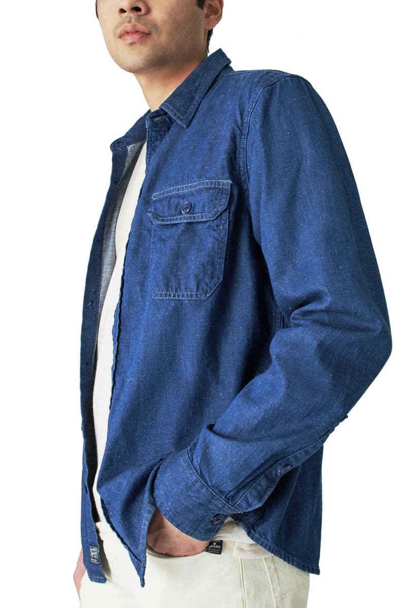 Lucky Brand Western Button-Up Shirt, Alternate, color, Inwood