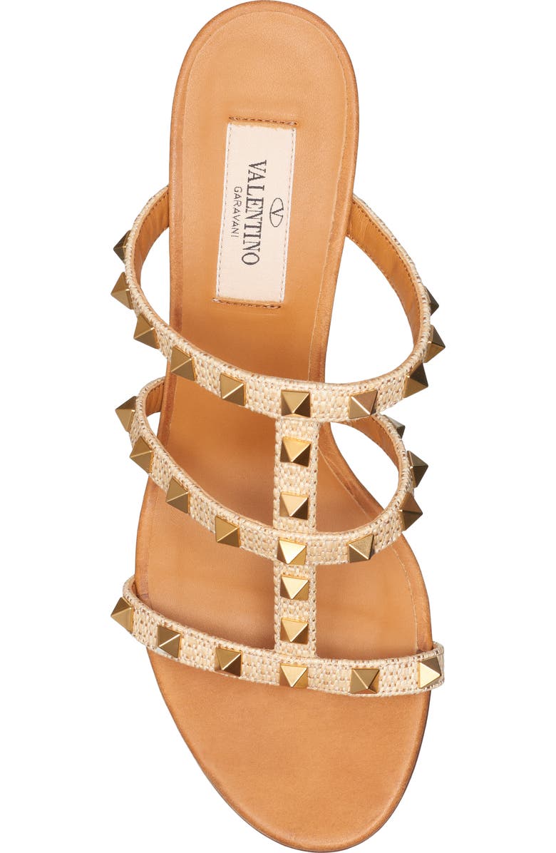 Valentino Garavani Rockstud Slide Sandal, Alternate, color,