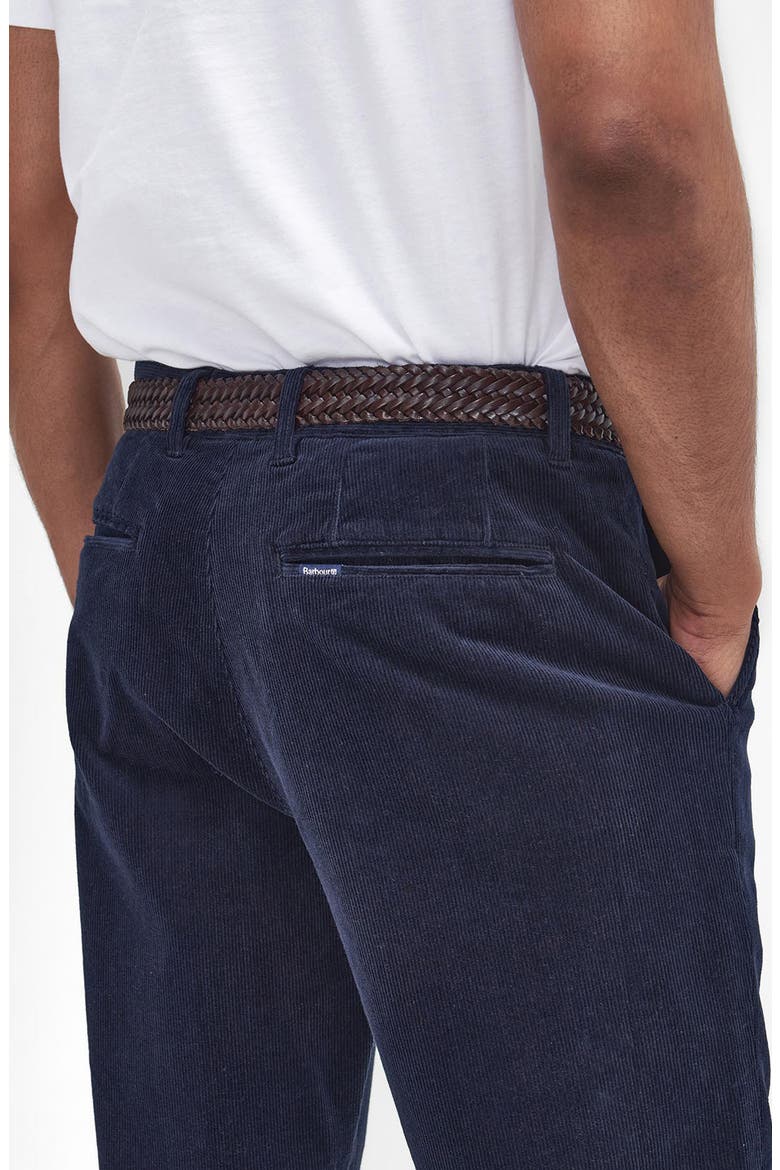 Corduroy Tailored Fit Pants, Alternate, color, NAVY