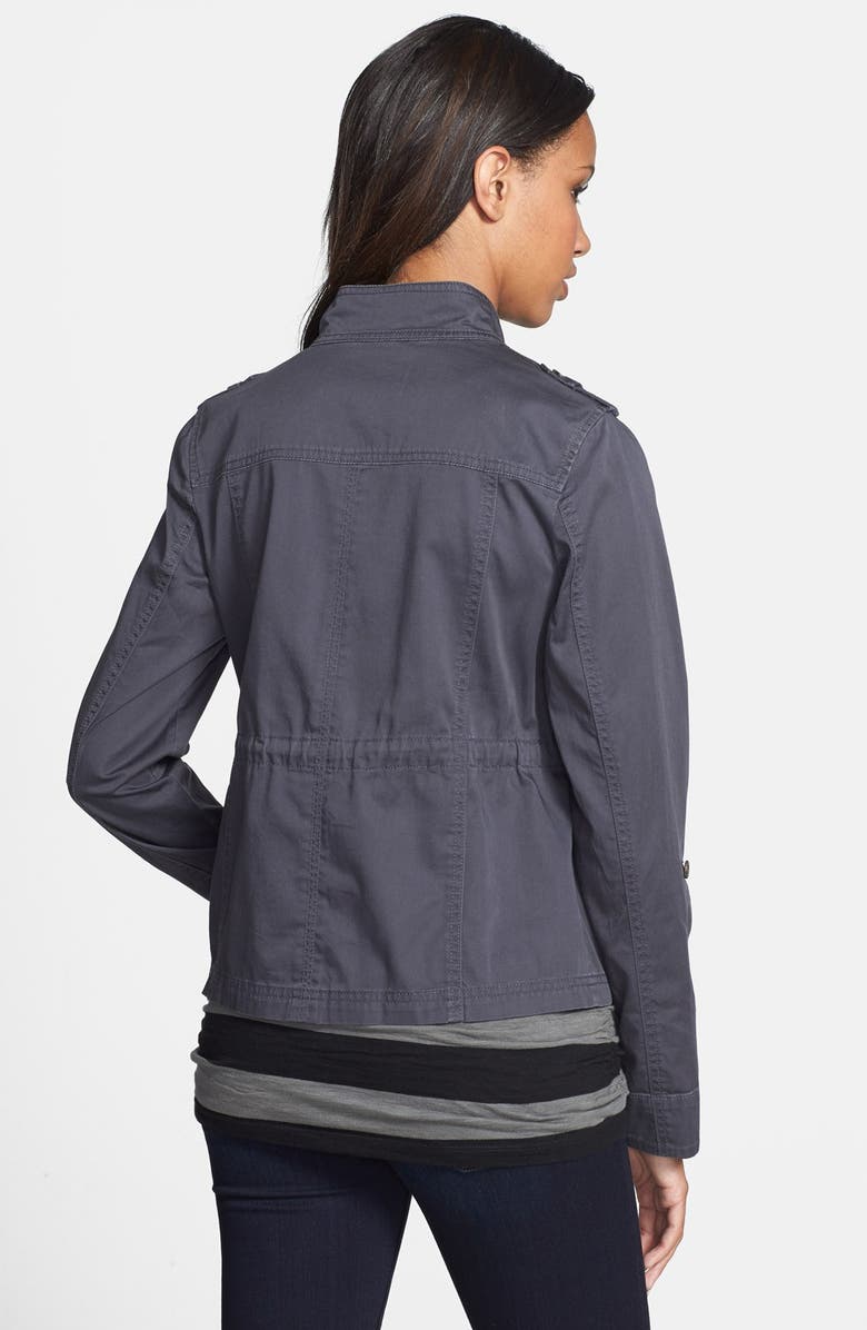 Caslon<sup>®</sup> Caslon Roll Sleeve Utility Jacket, Alternate, color,