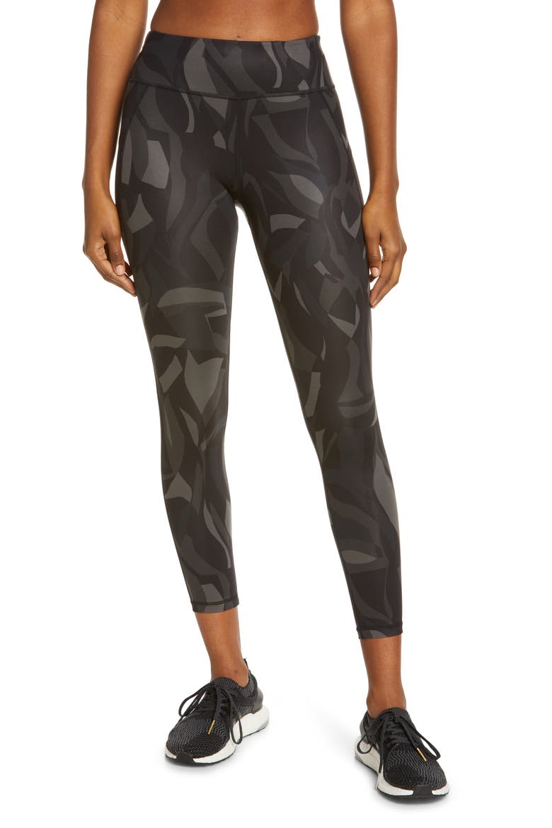 All Day High Waist 7/8 Leggings, Main, color, BLACK CARVE PRINT