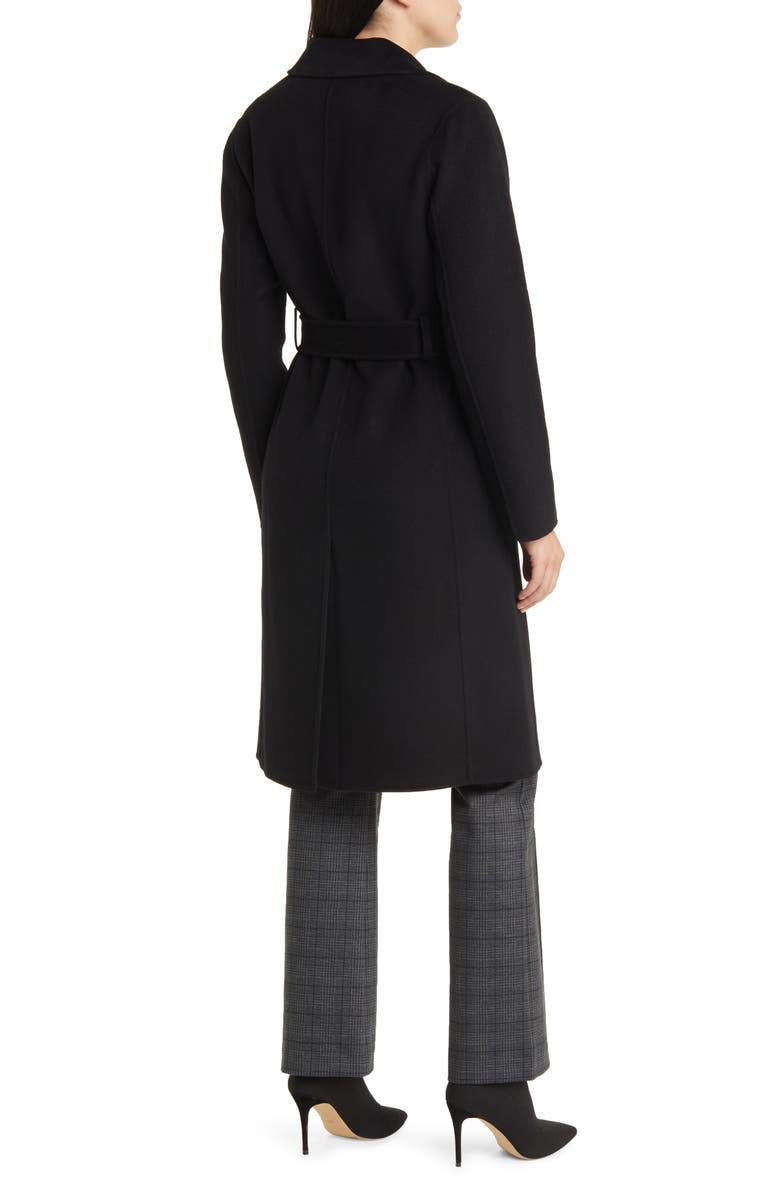 MICHAEL Michael Kors Belted Wool Blend Coat, Alternate, color, 