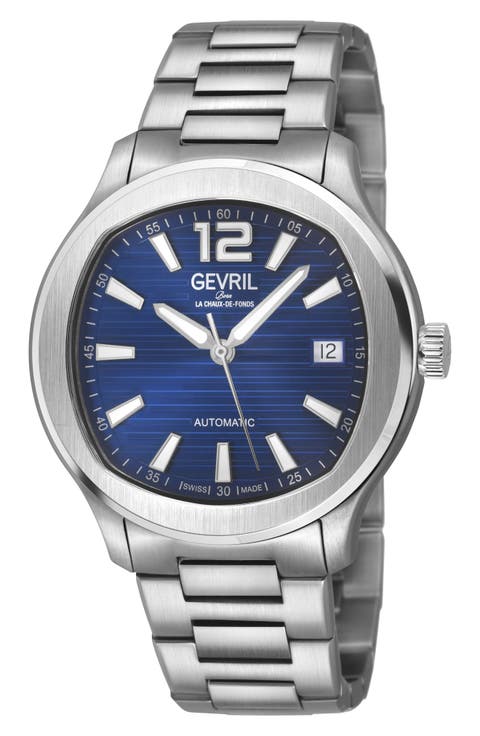 Stuyvesant Automatic Bracelet Watch, 42mm