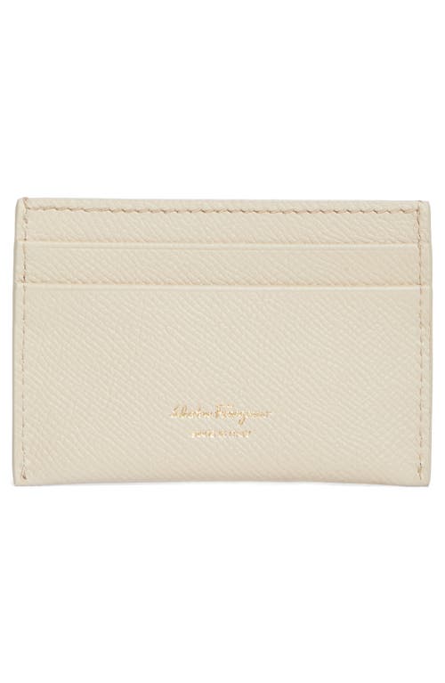 Ferragamo The Gancini Leather Card Case