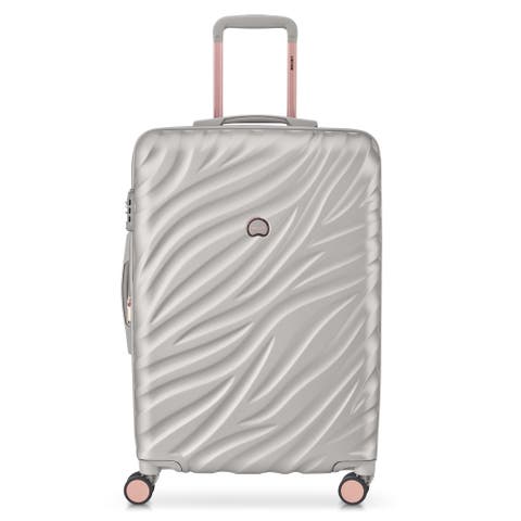 Alexis Hardside  25-Inch Medium Checked Expandable Spinner Luggage