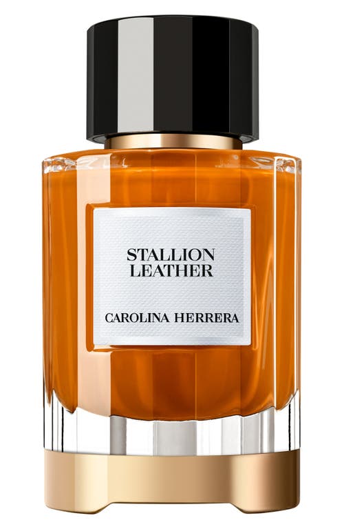 Carolina Herrera Stallion Leather Eau De Parfum In Transparent