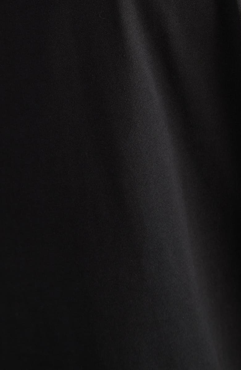 Balmain Logo Cotton T-Shirt, Alternate, color, Eab Black/ White