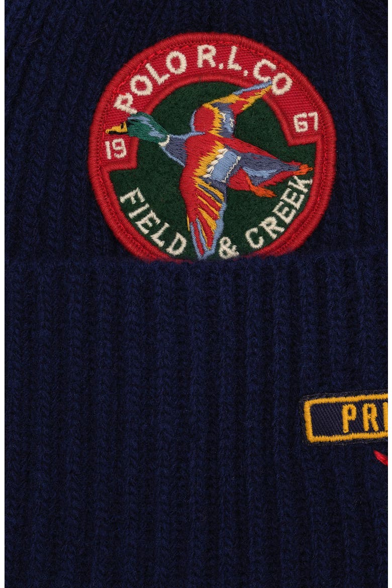 Patch Watch Cap Beanie, Alternate, color, NEWPORT NAVY