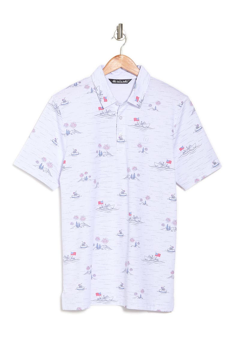 Lake Break Polo, Alternate, color, WHITE