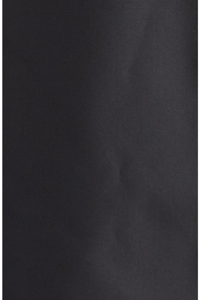 Technical Faille Midi Dress, Alternate, color, BLACK