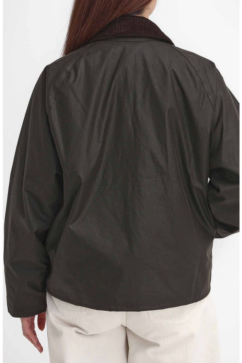 Transport Waxed Cotton Jacket, Alternate, color, OLIVE/ CLASSIC