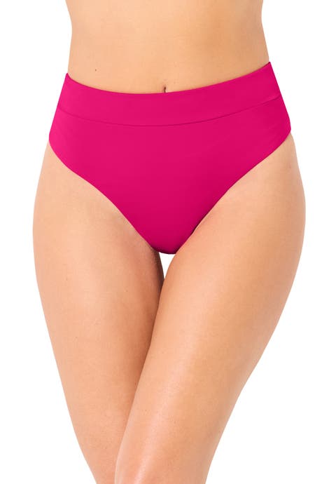 High Waist Cheeky Tummy Control Swim Brief (Plus Available)