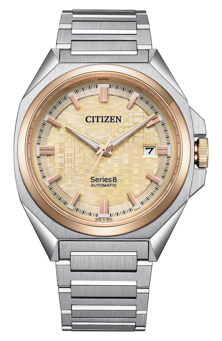 Citizen Series8 831 Automatic Bracelet Watch, 40mm, Main, color, Silver-Tone