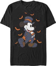 Mickey & Friends Men's Mickey & Friends Retro Vampire T-Shirt