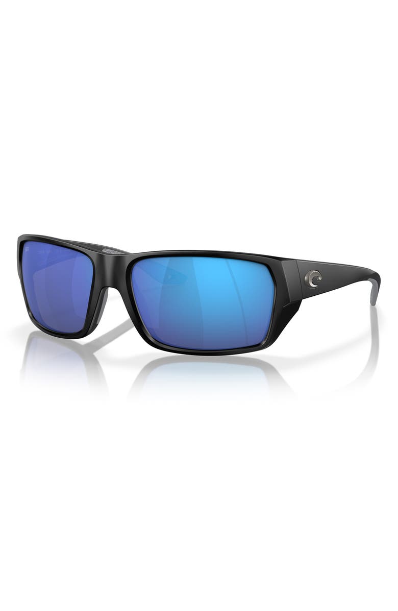 Costa Del Mar Tailfin 57mm Polarized Rectangular Sunglasses, Alternate, color, 