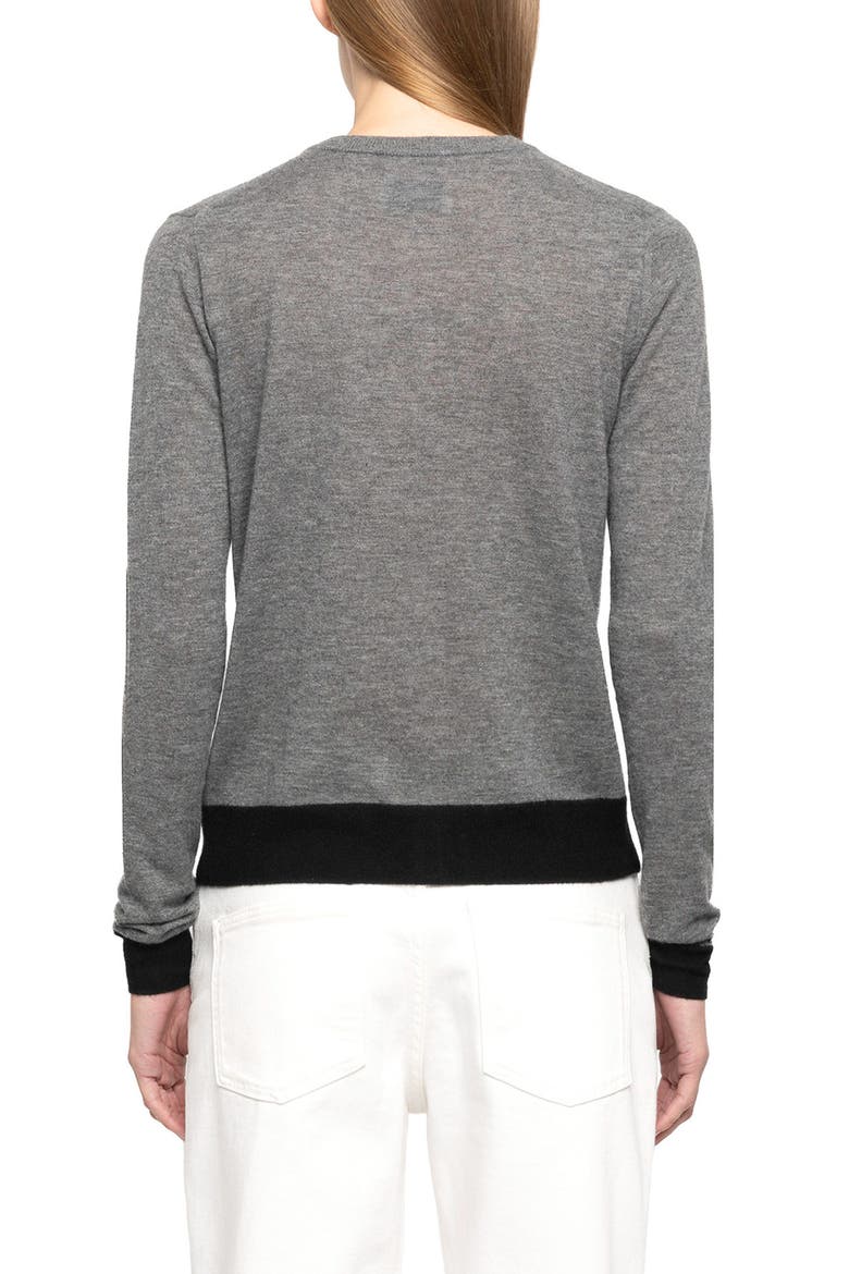 Missya Cashmere Cardigan, Alternate, color, MEDIUM GREY