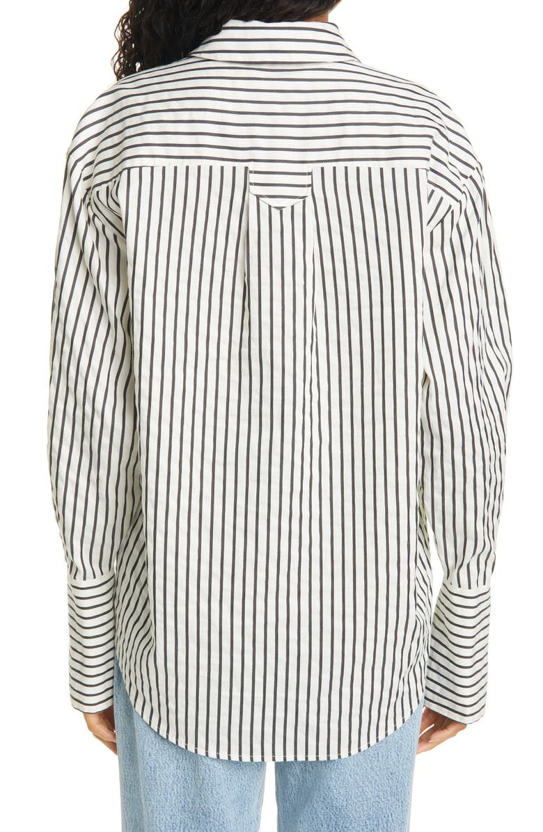 FRAME Whitney Stripe Popover Shirt, Alternate, color,