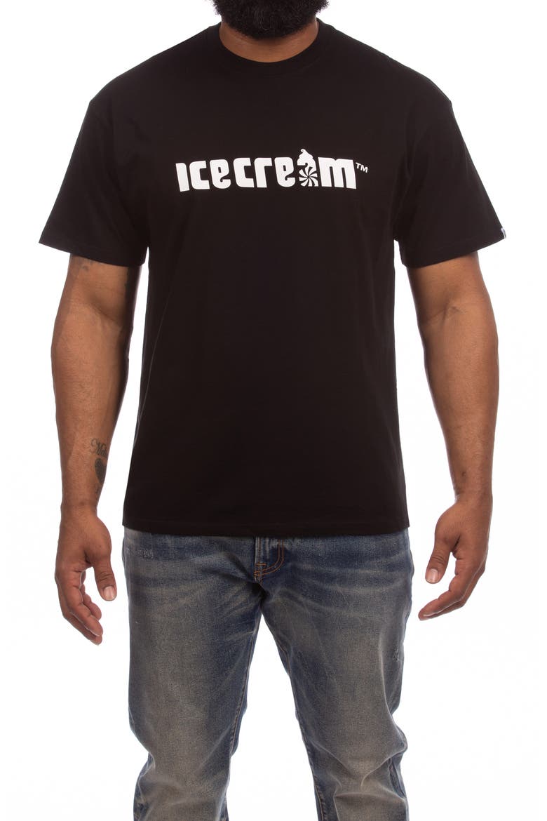List Graphic T-Shirt, Main, color, BLACK