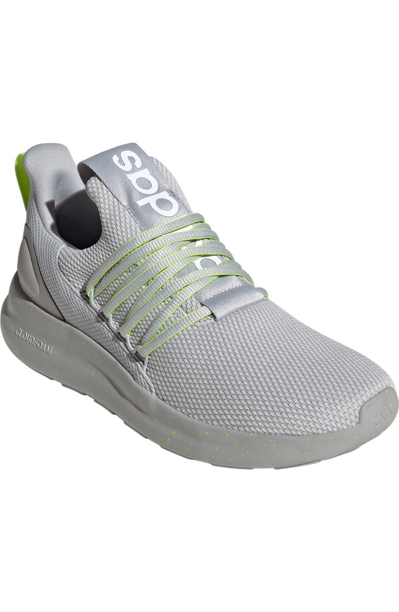 adidas Lite Racer Adapt 7.0 Sneaker, Main, color, Grey/ Grey/ White