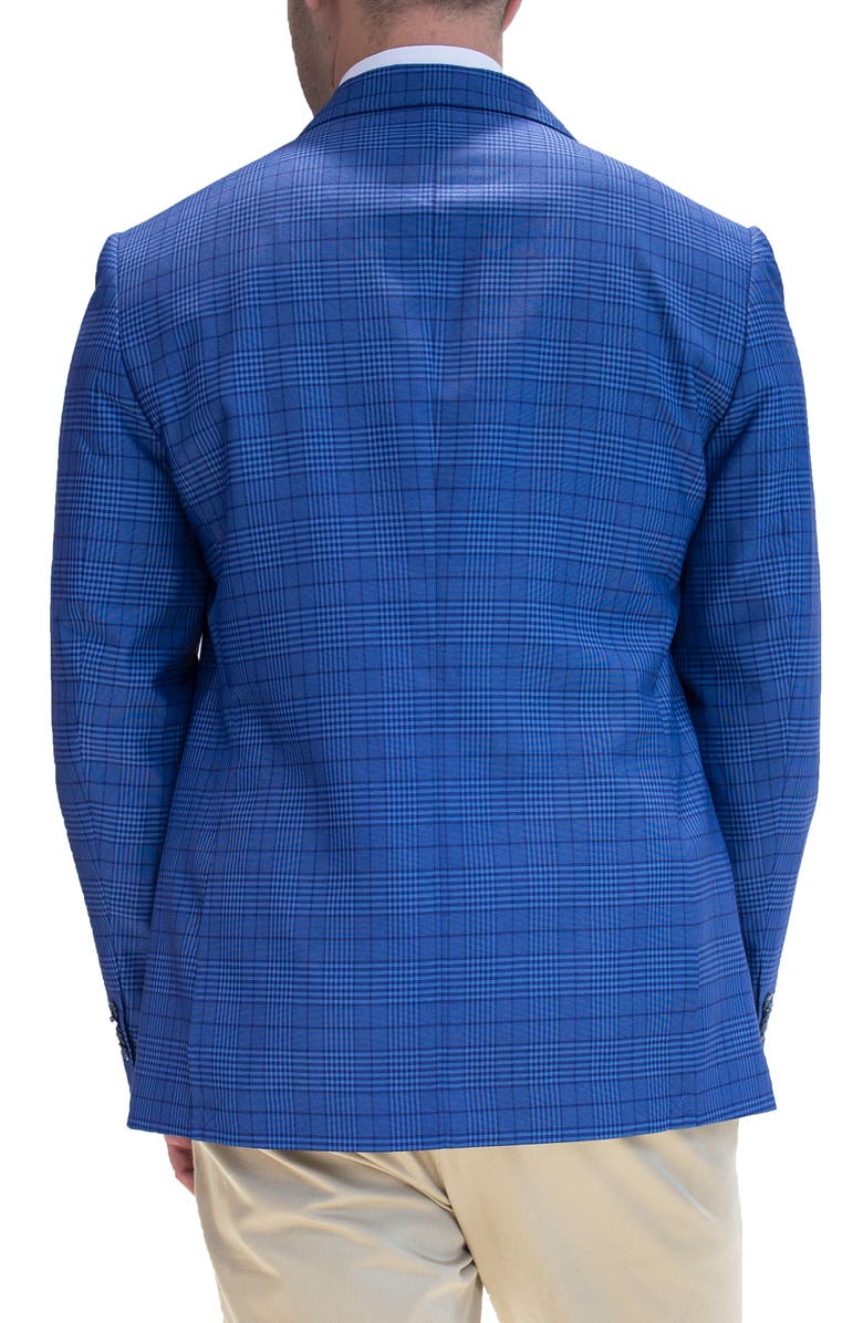 TailorByrd Textured Plaid Sport Coat, Alternate, color, 