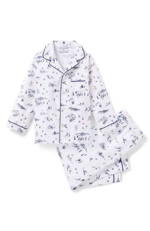 Kids' Chale Toile Cotton Blend Two-Piece Pajamas (Toddler & Little Kid)