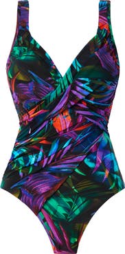 Miraclesuit® Palma Paradiso Revele Underwire One-Piece Swimsuit