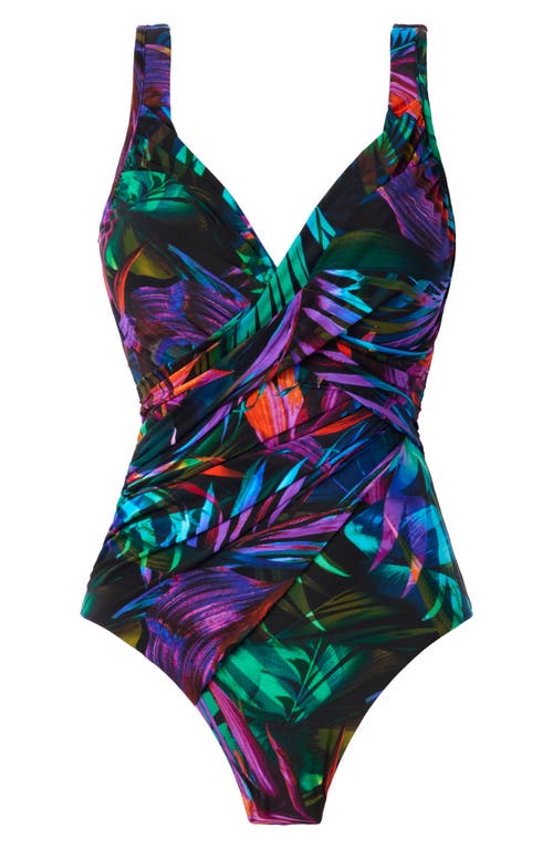 Miraclesuit ® Palma Paradiso Revele Underwire One-piece Swimsuit In Blue