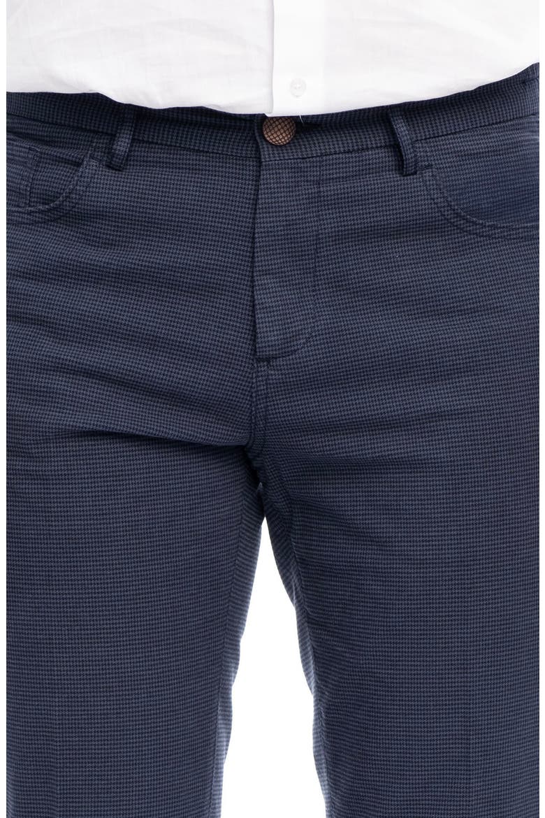 Stretch Cotton Casual Fashion Pants, Alternate, color, NAVY BLUE