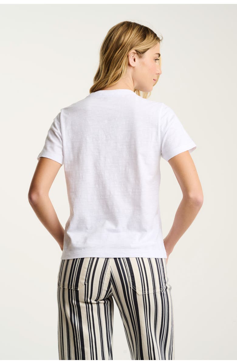 Lisa Todd Jaw Dropping Shark Tee, Alternate, color, White