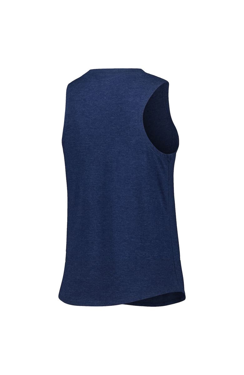 CONCEPTS SPORT Women's Concepts Sport Orange/Navy Detroit Tigers Wordmark Meter Muscle Tank Top & Pants Sleep Set, Alternate, color, Orange