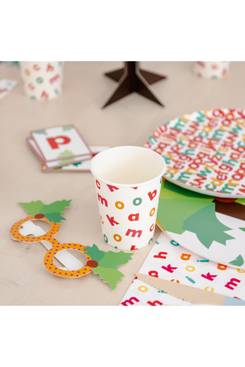 Chicka Chicka Boom Boom Paper Glasses, Alternate, color, Assorted Pre-Pack