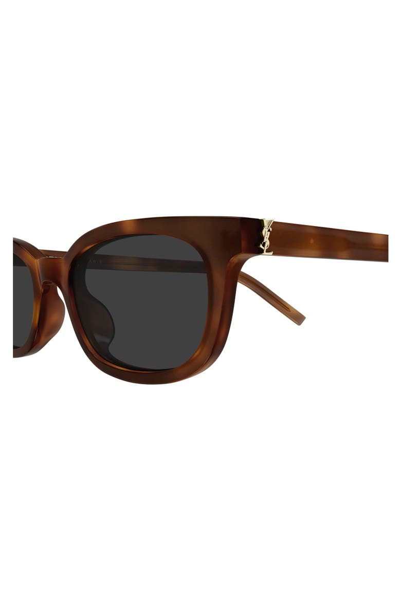 SL M160 53mm Polarized Cat Eye Sunglasses, Alternate, color, HAVANA