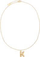 Petit Moments Bubble Initial Necklace