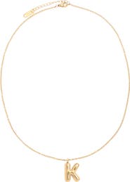 Petit Moments Bubble Initial Necklace
