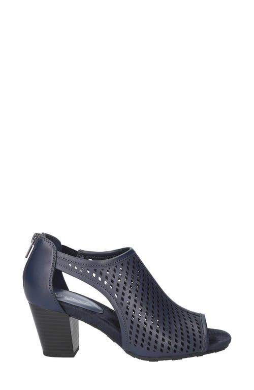 Easy Street Amira Laser Cut Pump In Navy