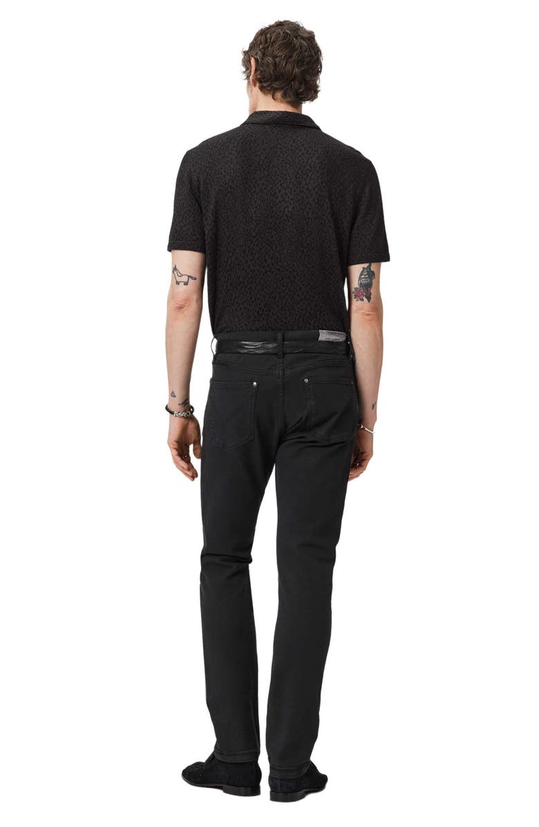 John Varvatos Pick Up Slim fit Jeans, Alternate, color, Black