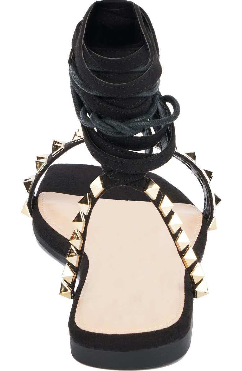 Fashion to Figure Zena Stud Sandal - Wide Width, Alternate, color,