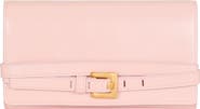 Balmain Shuffle calfskin wallet with chain