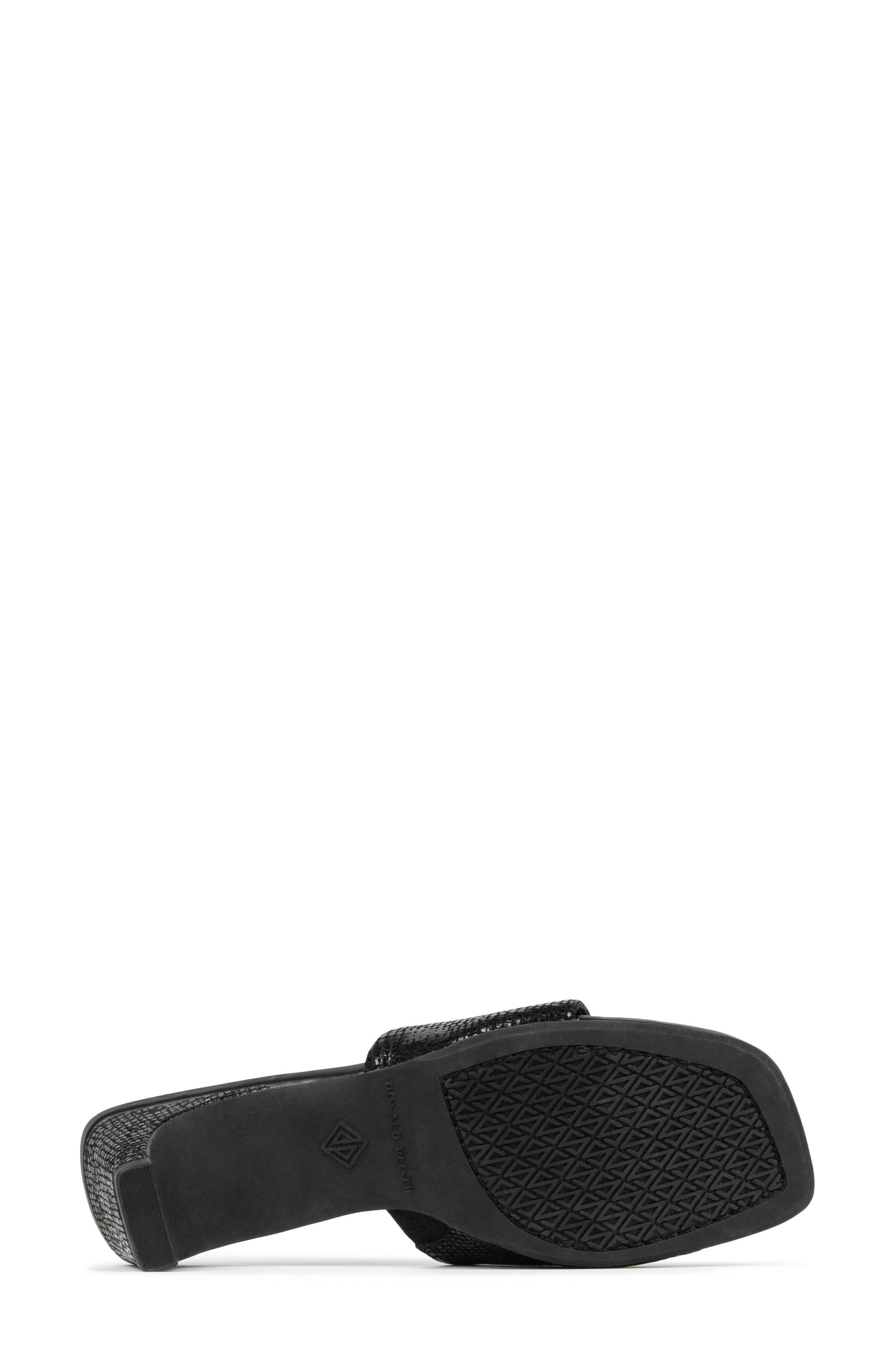 Donald Pliner Farrah Toe Loop Sandal, Alternate, color, Black