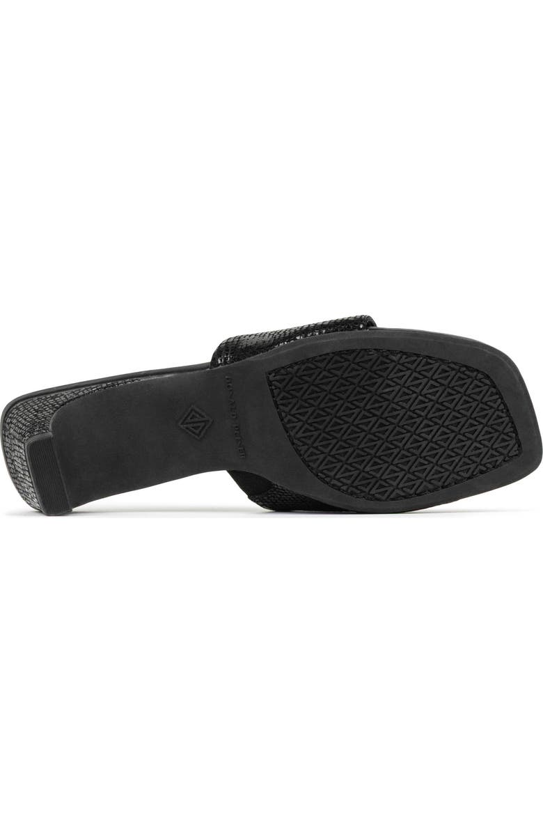 Donald Pliner Farrah Toe Loop Sandal, Alternate, color, Black