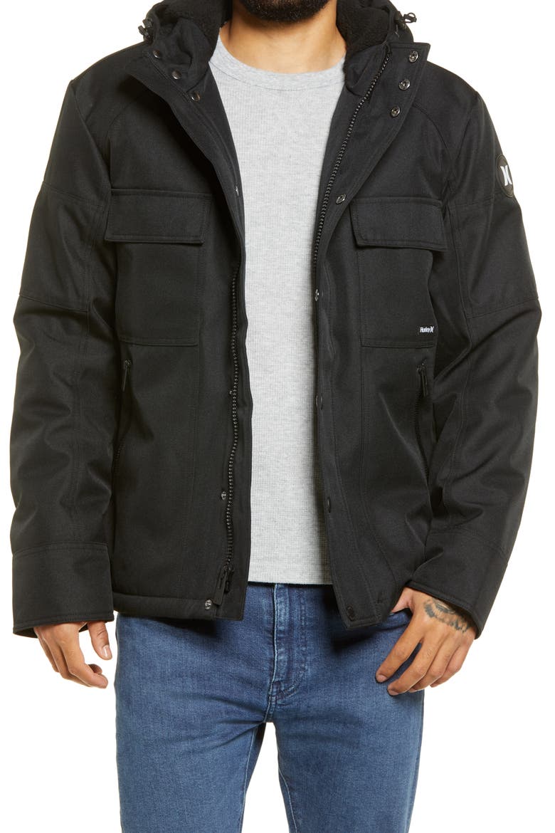 Sebastien Parka, Main, color, BLACK