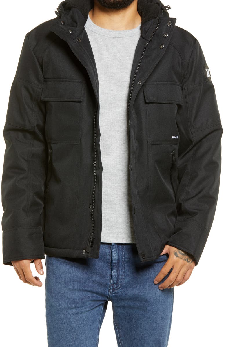 Hurley Sebastien Parka, Main, color, 