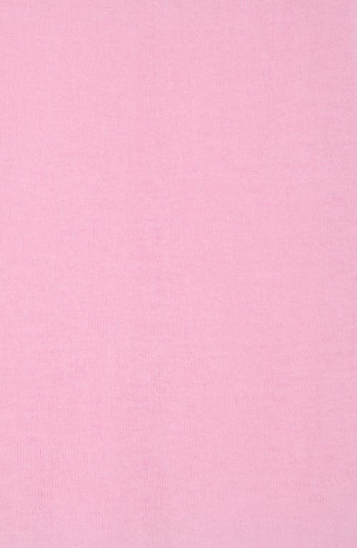 La Fiorentina Cashmere & Wool-blend Wrap In Pink
