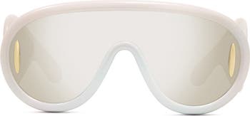 Anagram 140mm Mirrored Shield Sunglasses