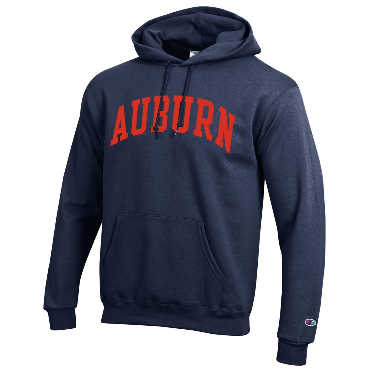 Champion Men's Champion Navy Auburn Tigers Basic Arch Fleece Pullover ...