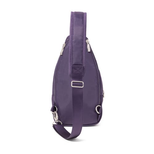 Baggallini Central Park Sling Bag In Purple